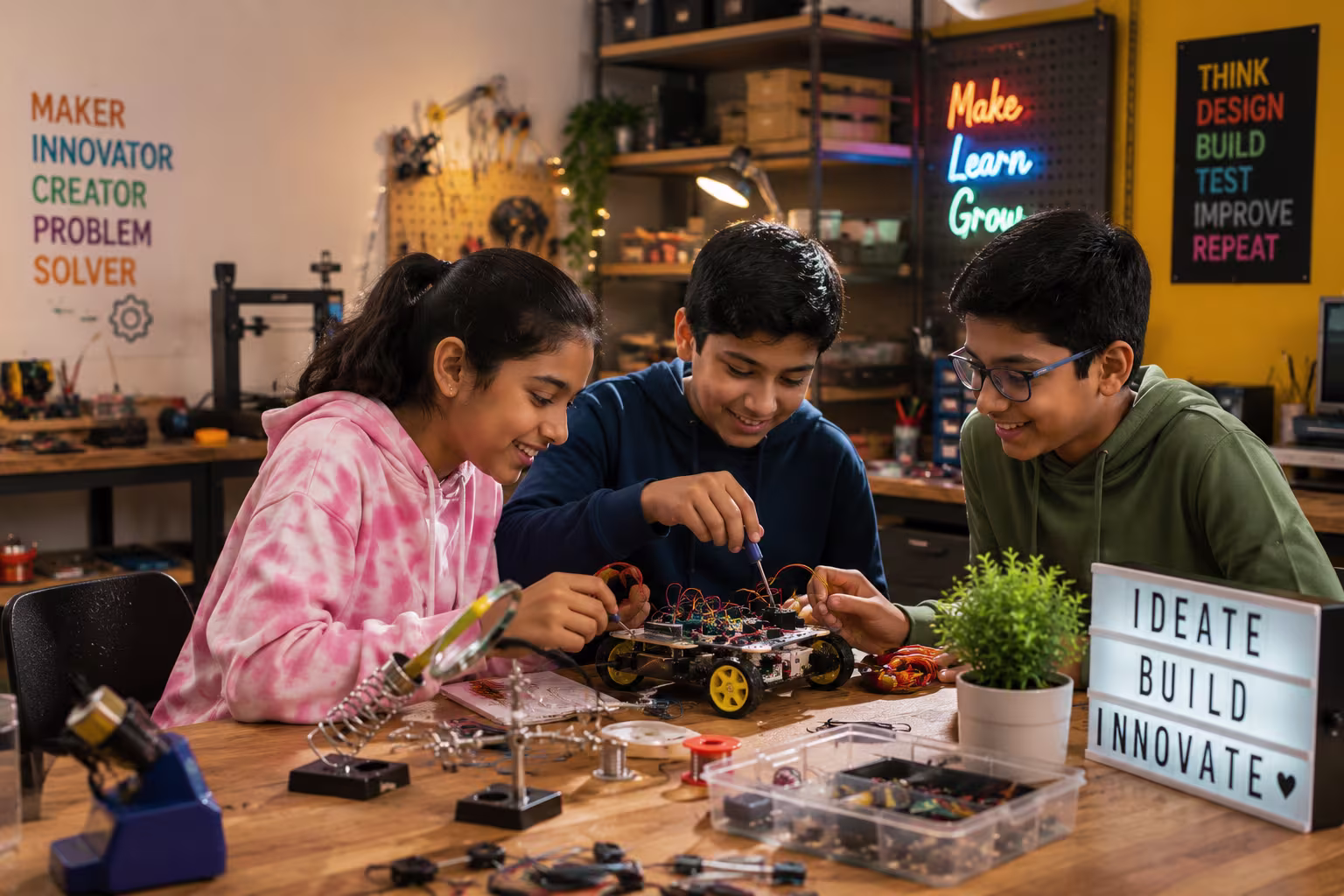 21K Learning Garage: Experiential Tech Maker
